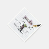Serviette En Papier Cuba Libre (Coin)