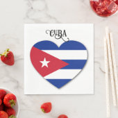 Serviette En Papier Cuba Love (En situation)