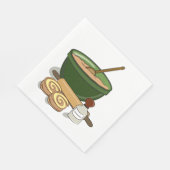 Serviette En Papier Cuisine confortable Ingrédients Cuisine confortabl (Coin)