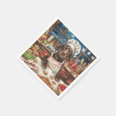 Serviette En Papier Cuisine de vacances allemande à pointer court : Fe (Coin)