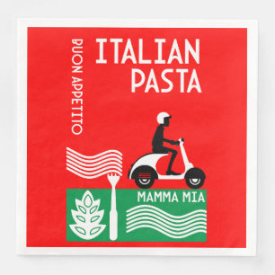 Serviette En Papier Cuisine italienne