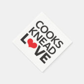 Serviette En Papier Cuisines Knead Love (Coin)