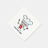 Serviette En Papier Cuisinier sur mesure cuisinier des serviettes en p (Coin)