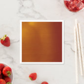 Serviette En Papier Cuivre métallique (En situation)