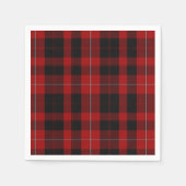 Serviette En Papier Cunningham Clan Tartan Plaid Papier (Devant)