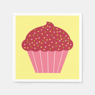 Serviette En Papier Cupcake