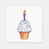 Serviette En Papier Cupcake (Devant)