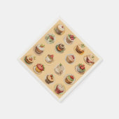 Serviette En Papier CupCakes (Coin)