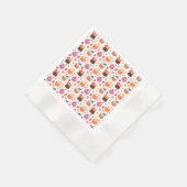Serviette En Papier Cupcakes Cookies et bonbons (Coin)