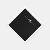 Serviette En Papier Curling Heartbeat Ice Sports Gift (Coin)