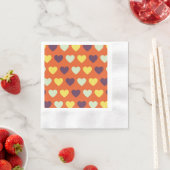 Serviette En Papier Curs d'automne Beverage Napkins (En situation)