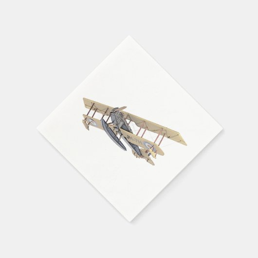 Serviette En Papier Curtiss Flotter Plane Papier Partie serviettes (Coin)