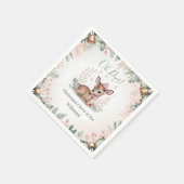 Serviette En Papier Custom Family Christmas (Coin)