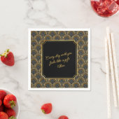 Serviette En Papier Custom Heartfelt Love Note Wedding Napkins (En situation)
