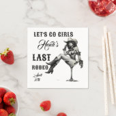 Serviette En Papier Custom Let's Go Redeo for Bachelorette (En situation)