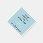 Serviette En Papier Custom Printed Napkins Personalized Party (Coin)