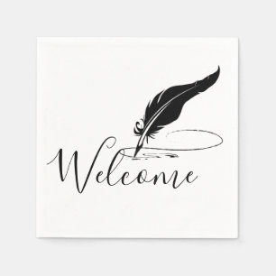 Serviette En Papier Custom quill