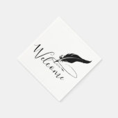 Serviette En Papier Custom quill (Coin)