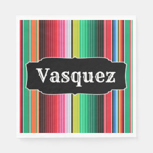 Serviette En Papier Custom Spanish Serape