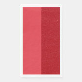 Serviette En Papier Custom Tomato Red Dual Panel Paper Napkin (Devant)