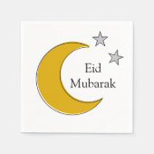 Serviette En Papier Customizable Eid Paper Napkins (Devant)