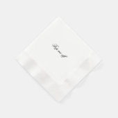 Serviette En Papier CUSTOMIZABLE papier serviette (Coin)