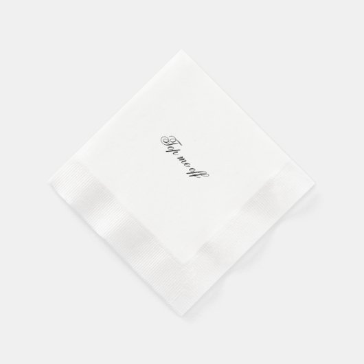 Serviette En Papier CUSTOMIZABLE papier serviette (Coin)