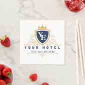 Serviette En Papier Customize Luxury hotel business company restaurant (En situation)