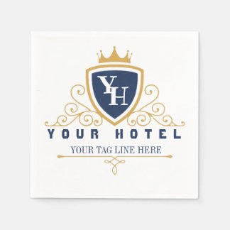 Serviette En Papier Customize Luxury hotel business company restaurant