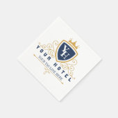 Serviette En Papier Customize Luxury hotel business company restaurant (Coin)