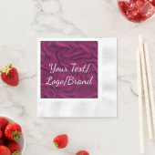 Serviette En Papier #customNapkins #LogoNapkins #ImageNapkins (En situation)