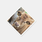 SERVIETTE EN PAPIER CUT CALF (Coin)