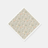 Serviette En Papier Cute Aquarelle Oie Papier (Coin)