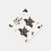Serviette En Papier Cute Baby Bats Halloween Party Napkins (Coin)