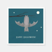Serviette En Papier Cute Bat Halloween (Devant)