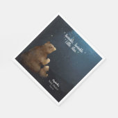 Serviette En Papier Cute Bear Twinkle Little Star (Coin)