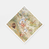 Serviette En Papier Cute Beatrix Potter Peter et amis (Coin)