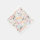 Serviette En Papier Cute Beautician Paper Napkins (Coin)
