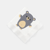 Serviette En Papier Cute Big Blue Cartoon Papier d'Ours Napkins (Coin)