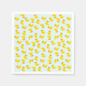 Serviette En Papier Cute Caoutchouc Papier Ducky (Devant)