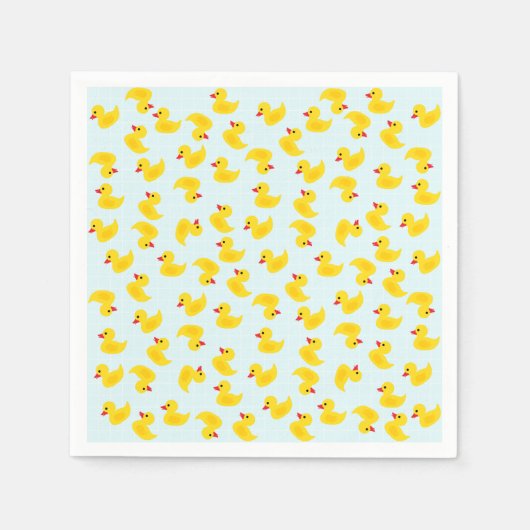 Serviette En Papier Cute Caoutchouc Papier Ducky (Devant)