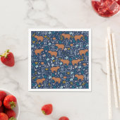 Serviette En Papier Cute Capybara Papier serviettes (En situation)