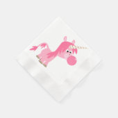 Serviette En Papier Cute Cartoon Bubble Gum Unicorne Papier serviettes (Coin)