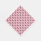 Serviette En Papier Cute chauve (Coin)