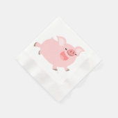 Serviette En Papier Cute Cheveux Cartoon Papier de Cochon (Coin)