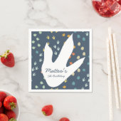 Serviette En Papier Cute Dinosaur serviettes d'anniversaire personnali (En situation)