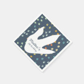 Serviette En Papier Cute Dinosaur serviettes d'anniversaire personnali (Coin)