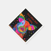 Serviette En Papier Cute et coloré Cochon Cocktail serviettes (Coin)