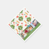 Serviette En Papier Cute Frog Motif Smile Texte Heureux Anniversaire P (Coin)