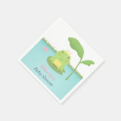 Serviette En Papier Cute Frog Prince Boy Baby shower Fournitures (Coin)